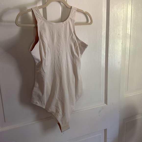 Pinsy High Neck Hourglass Shapewear Thong Bodysuit - Picture 2 of 3